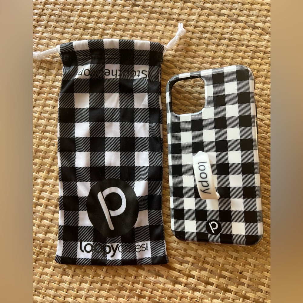 iPhone 11 Pro (5.8” Screen) Loopy Phone Case Plaid - Matte Edition/ Righty